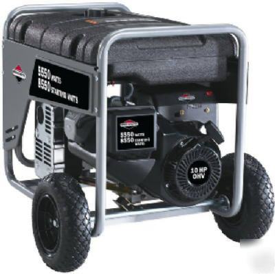5500W portable briggs & stratton generator #030235-0