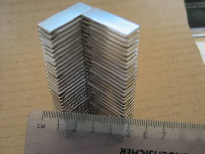 100 neodymium(ndfeb) rare earth magnets 29X9.9X1.8