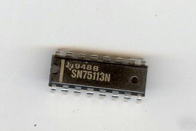 Integrated circuit ic SN75113N texas instrument