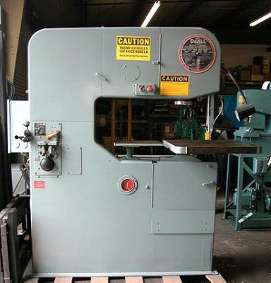 Doall vertical band saw model 3613-10