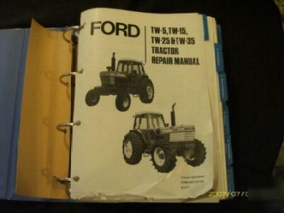 Ford TW5 TW15 TW25 TW35 tractor service repair manual