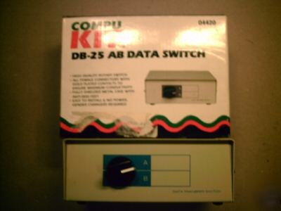 Compukit db-225 ab data switch