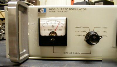 Hewlett packard hp-105B, quartz frequency standard