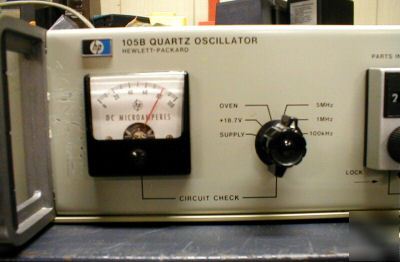 Hewlett packard hp-105B, quartz frequency standard