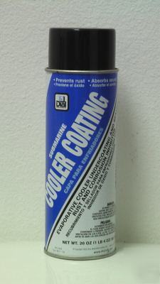 Lot of 12 cans of submarine cooler coating and sealer