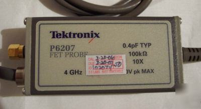 Tektronix P6207 4GHZ fet probe 