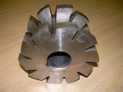 Large diameter radius milling cutter