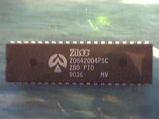 New zilog Z80 pio parallel input/output chip 