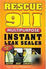 Rescue 911 leak sealer - black - box of 12