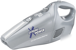 Extreme power quick-flip rechargeable handheld vacuum
