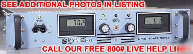 Lambda 0-300V @ 0-6A digital regulated dc power supply