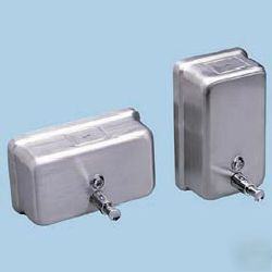 Metal soap dispenser - horizontal mounted 40OZ imp 4020