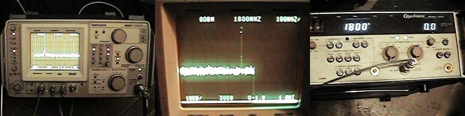 Tektronix 496P spectrum analyzer gpib 
