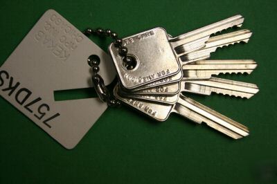 Depth and space key set nos. locksmiths,american mot.