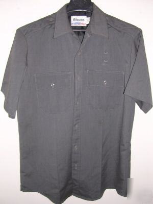 Blauer s/s shirt, classact, 16 reg heather grey