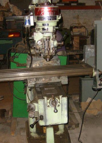 Clausing kondia g vertical knee mill bridgeport handle