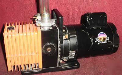 Dual stage rotary vane mechanical vacuum pump,115V