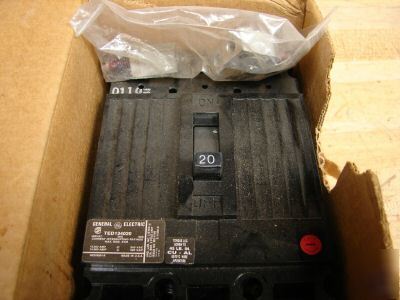 Ge 20A circuit breaker TED134020-wl 480VAC