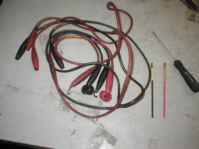 Genuine avo leads and probes - set of four