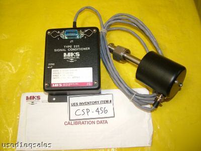 Mks instruments type 221 10 torr signal conditioner
