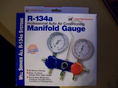 New interdynamics r-134A manifold gauge * *