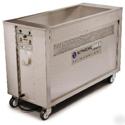 Portable 90 gallon ultrasonic cleaning system