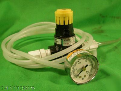 Speedaire inlet 1Z838D air regulator w/ gauge and hose