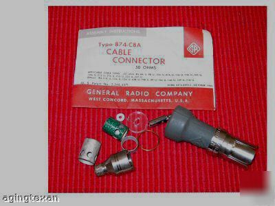 General radio type 874-C58A 50 ohm cable connector 