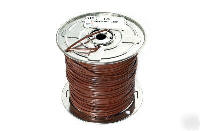 18/9 thermostat wire ul rated 250 foot roll hvac
