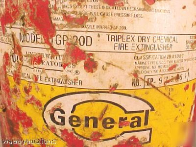 18 lb general fire extinguisher triple dry chemical 1
