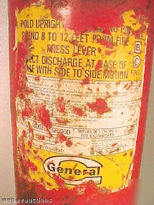 18 lb general fire extinguisher triple dry chemical 1