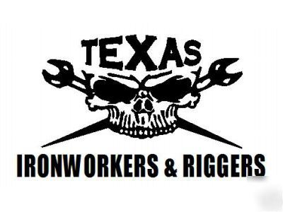 Ironworker and rigger t-shirt- add your state