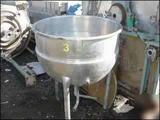 100 gal hamilton kettle, s/s, 90 # - 18005