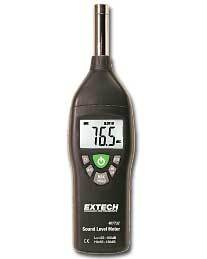 Extech 407732 sound level meter with backlit display wi