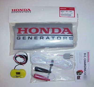 Honda EU2000I generator hour meter - cover - dc cables