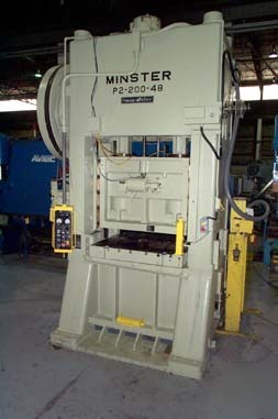 Minster P2-200-48 high speed press