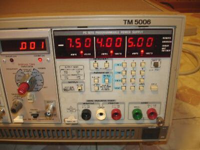 Tektronix ps 5010 programmableÂ power supply plug-in 32V