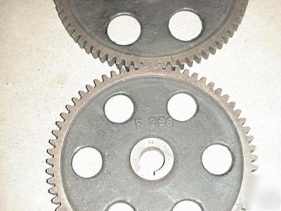 Machinery 3 gear set - lathe? milling? f-366 367 369 