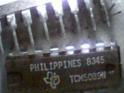 (5) TCM5089 tone encoders/tone generators,dtmf generate