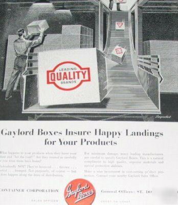 Gaylord boxes-packaging-containers-kraft art-6 1954 ads