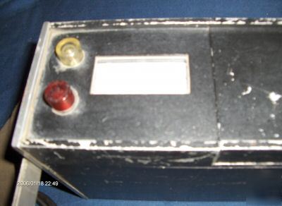 Vintage msa combustible gas alarm-us pat. 1965-mod. 100