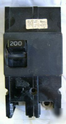Zinsco qfp-24 200 amp 240 v 2 pole circuit breaker