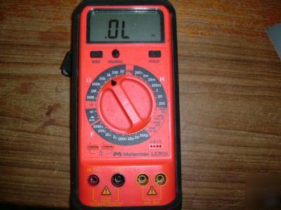 Meterman LCR55 inductance capcitance resistance meter