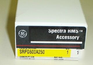 Ge spectra circuit breaker rating plug SRPG600A250