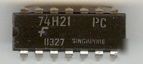 Integrated circuit 74H21 ic electronics ,