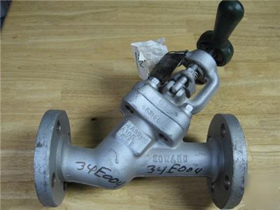 New boiler blowdown valve 1 1/2