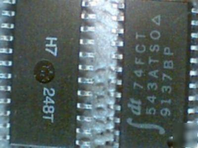 (196) 74FCT543AT octal latched transceiver, dual enable