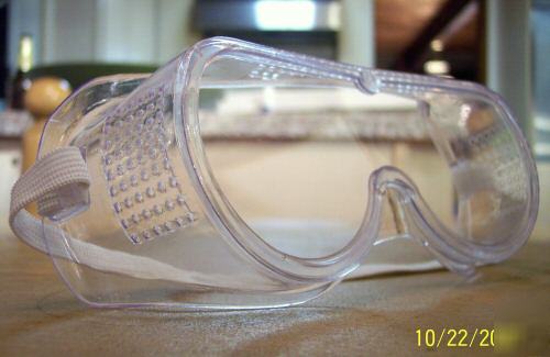 2 pair safety goggles protective shop glasses chemistry
