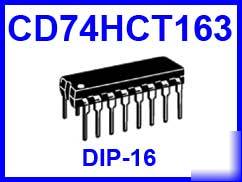 CD74HCT163 74HCT163 74HC163 74HC 4-bit binary counter