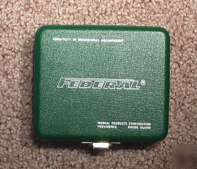 Federal testmaster case with instructions